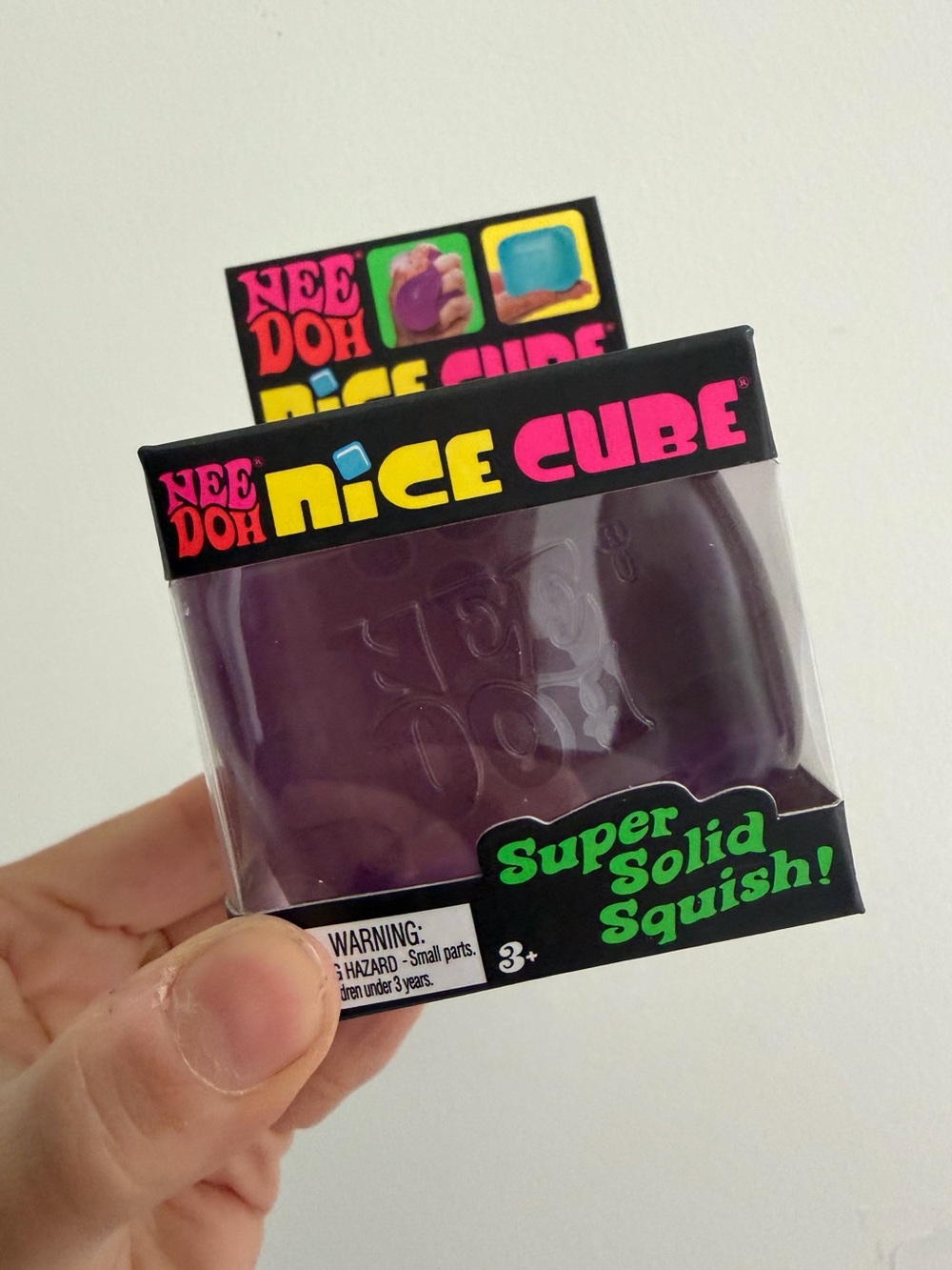 Schylling NeeDoh Nice Cube - Purple